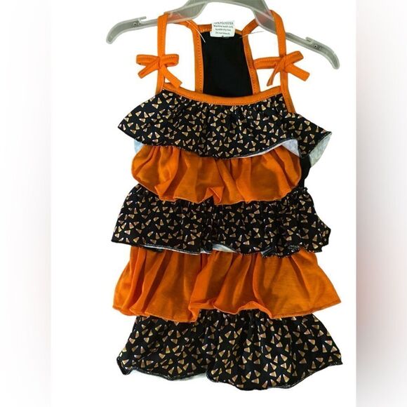 Dog Candy Corn Dress - Picture 1 of 4